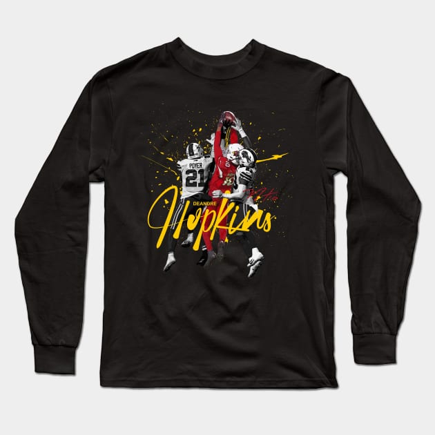 Deandre Hopkins Long Sleeve T-Shirt by Juantamad